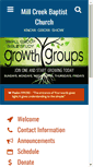 Mobile Screenshot of millcreekbc.org